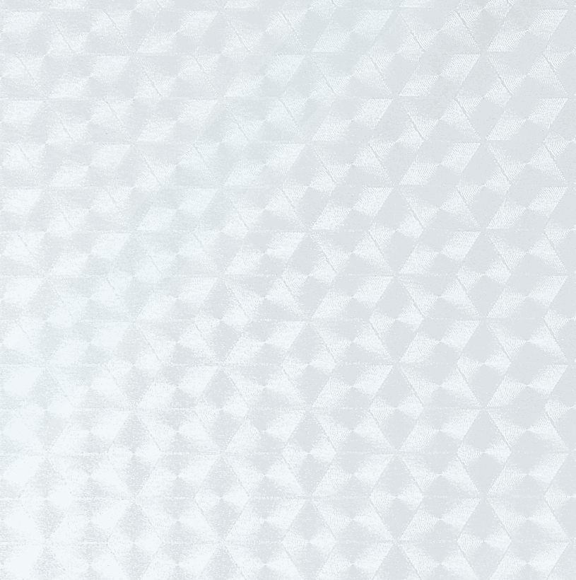 Vitrostatic Sichtschutzfolie mit geometrischem Muster für Fenster und Glastüren