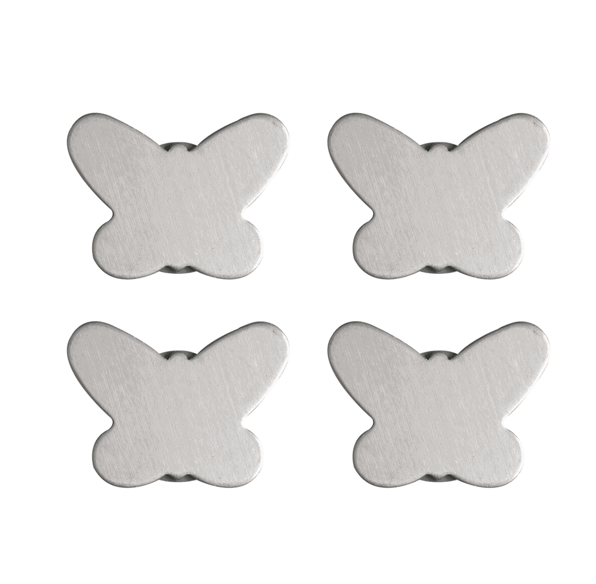 Magnetische Tischtuchgewichte aus Metall in Schmetterlingsform, 4 Stück für stabilen Halt der Tischdecke innen und außen