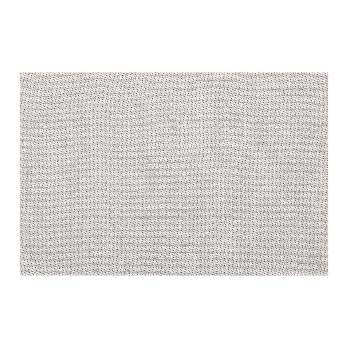 Gewebtes Tischset in rechteckiger Form, helles Beige, fein strukturiertes Kunststoffgewebe mit unifarbenem Design
