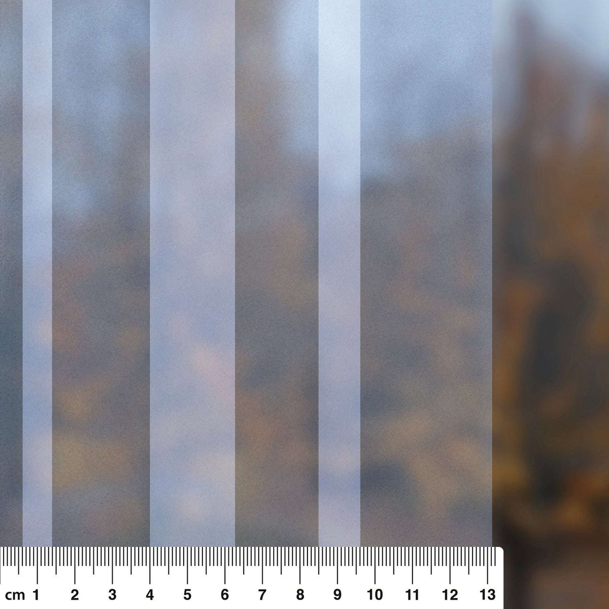 Vitrestatic Sichtschutzfolie mit geometrischem Muster für Fenster und Glastüren, lichtdurchlässig und dekorativ